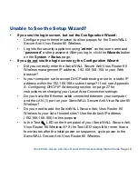 Preview for 20 page of SonicWALL SAVR 80 Getting Started Manual