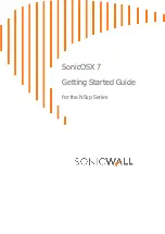 SonicWALL SonicOSX 7 Getting Started Manual предпросмотр