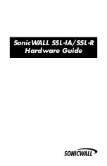 SonicWALL SSL-IA Hardware Manual preview