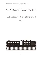 Предварительный просмотр 1 страницы Sonicware ELZ_1 Manual Supplement