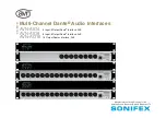 Sonifex Dante AVN-AIO4 Handbook preview