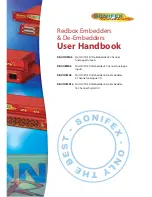 Sonifex Redbox RB-VHCMA4 User Handbook Manual preview