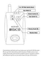 Preview for 7 page of Sonik SKS User Manual