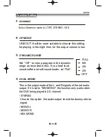 Preview for 30 page of SONIQ D100-AU Insrtruction Manual