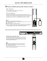 Предварительный просмотр 12 страницы SONIQ DVR150 Operation Manual