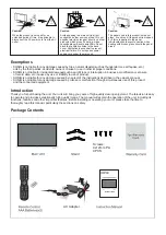 Предварительный просмотр 3 страницы SONIQ E24HZ17B-AU Instruction Manual