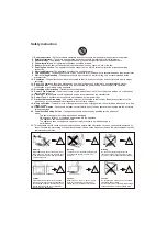 Предварительный просмотр 2 страницы SONIQ E24Z15B-AU Instruction Manual