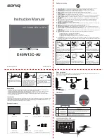 SONIQ E40W13C-AU Instruction Manual предпросмотр