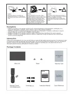 Preview for 3 page of SONIQ E43V15C-AU Instruction Manual