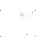 Preview for 2 page of SONIQ HB413 Instruction Manual