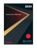 SONIQ QASA QSL470XT Instruction Manual предпросмотр