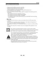 Preview for 3 page of SONIQ Qmedia QMD502H Instruction Manual