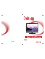 SONIQ Qvision QV195LT Operation Manual предпросмотр