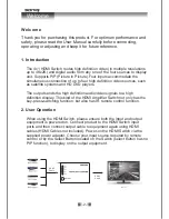 Preview for 4 page of SONIQ VHT100-AU Instruction Manual