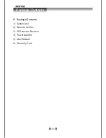 Preview for 8 page of SONIQ VHT100-AU Instruction Manual