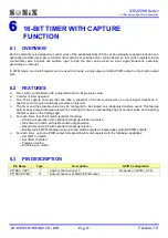 Preview for 74 page of SONIX SN32F107 User Manual