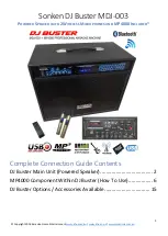 Sonken DJ Buster MDJ-003 Complete Connection Manual предпросмотр