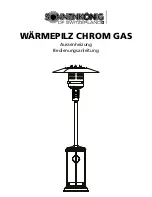 Sonnenkönig Chrome Gas User Manual preview