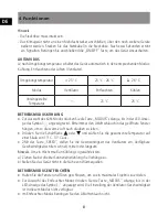 Preview for 8 page of Sonnenkonig 10000601 User Manual