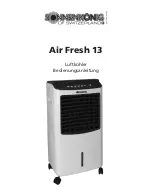 Sonnenkonig Air Fresh 13 Manual preview