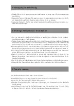 Preview for 7 page of Sonnenkonig CAVA 102 MONO Instruction Manual