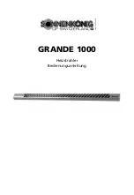 Sonnenkonig GRANDE 1000 User Manual preview