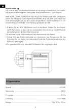 Предварительный просмотр 6 страницы Sonnenkonig HYLDE Instruction Manual