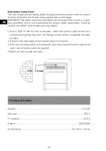 Предварительный просмотр 36 страницы Sonnenkonig HYLDE Instruction Manual