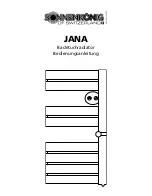 Sonnenkonig JANA User Manual preview