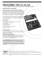 Preview for 1 page of Sonnet Crescendo WS G3 Quick Start Manual