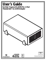 Предварительный просмотр 1 страницы Sonnet Echo Express SE User Manual