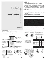 Sonnet Podfreq User Manual preview