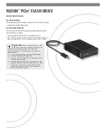 Preview for 1 page of Sonnettech Fusion Quick Start Manual