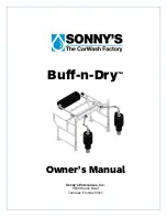 Preview for 1 page of Sonny's Buff-n-Dry Owner'S Manual