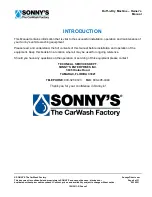 Preview for 6 page of Sonny's Buff-n-Dry Owner'S Manual