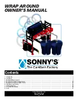 Предварительный просмотр 1 страницы Sonny's WRAP AROUND Owner'S Manual