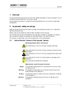 Preview for 3 page of Sono Swiss SW150MOD Operating Instructions Manual