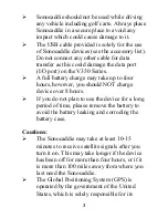 Preview for 4 page of Sonocaddie V350 Series User Manual