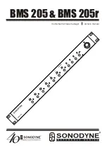 Sonodyne BMS 205 Owner'S Manual preview