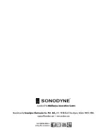 Preview for 8 page of Sonodyne DAC P2 Owner'S Manual