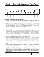 Preview for 3 page of Sonodyne SiA 310 Owner'S Manual