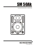 Sonodyne SM 50Ak Owner'S Manual preview