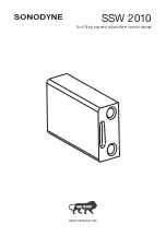 Preview for 1 page of Sonodyne SSW Series Owner'S Manual