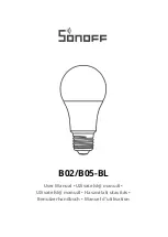 Preview for 1 page of Sonoff B02-BL User Manual