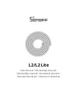 Preview for 1 page of Sonoff L1 Lite-5M-EU User Manual