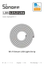 Preview for 1 page of Sonoff LBS L2 User Manual