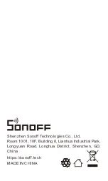 Preview for 8 page of Sonoff S31 User Manual