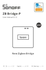 Sonoff ZB Bridge-P User Manual preview