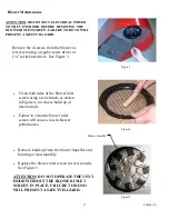 Preview for 11 page of Sonofresco COFFEE ROASTER VENTILATION HOOD Installation And Operating Instructions Manual