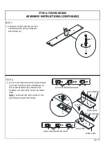 Предварительный просмотр 5 страницы Sonoma 53SNR2001BAS Assembly Instructions Manual